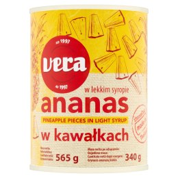 Ananas w syropie kawałki 0,565 kg
