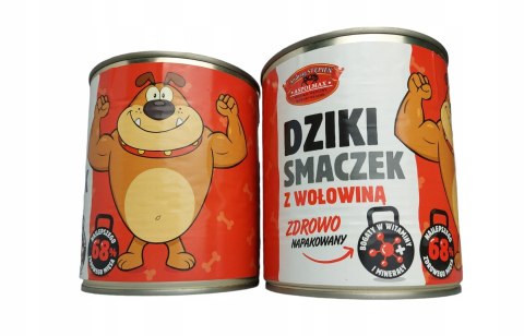 Dziki smaczek z wołowiną 800g Dziki smaczek z wołowiną 800g