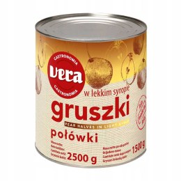 Gruszki w syropie 2500g
