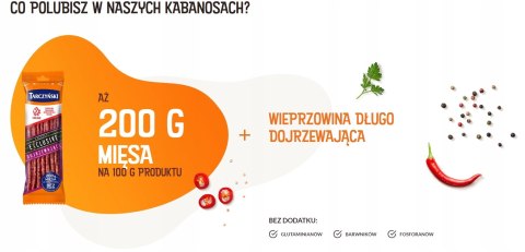 Kabanosy Exclusive dojrzewające Tarczyński 90 g Kabanosy Exclusive dojrzewające Tarczyński 90 g