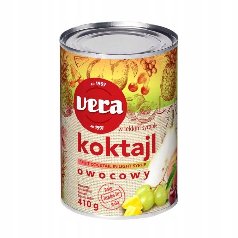 Koktajl owocowy w syropie Vera 410 g