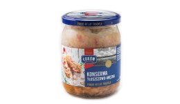 Konserwa Tłuszczowo - Mięsna Łuków 465 g