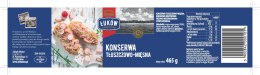 Konserwa Tłuszczowo - Mięsna Łuków 465 g