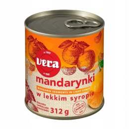 Mandarynki w syropie Vera 312 g