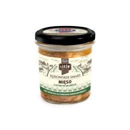 Mięso z szynki w galarecie 300g Łuków
