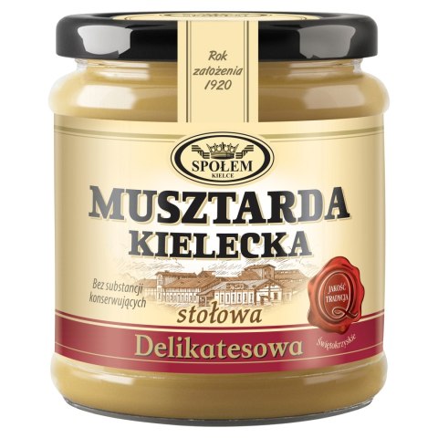 Musztarda Stołowa Musztarda Kielecka 190 g Musztarda Stołowa Musztarda Kielecka 190 g
