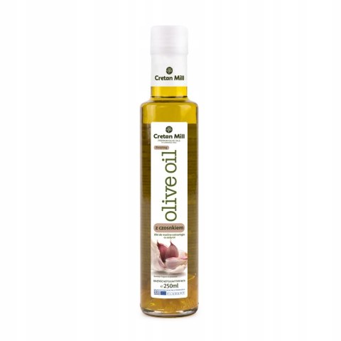 Oliwa z oliwek extra vergine z czosnkiem 250 ml Oliwa z oliwek extra vergine z czosnkiem 250 ml