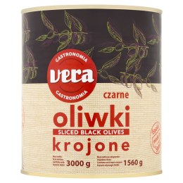 Oliwki czarne krojone Vera 3000 g