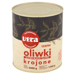 Oliwki czarne krojone Vera 3000 g