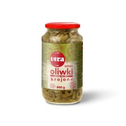 Oliwki zielone krojone Vera 860 g