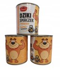 DZIKI SMACZEK Z DROBIEM PUSZKA 800 g