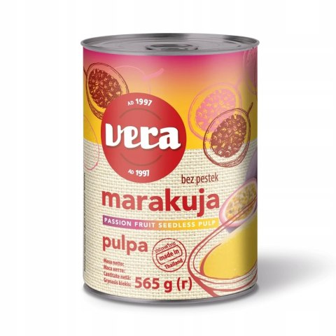 Pulpa z marakui bez pestek 565g