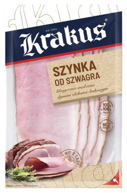 Szynka od szwagra plastrach Krakus 90 g