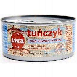 Tuńczyk w sosie własnym Vera 170 g